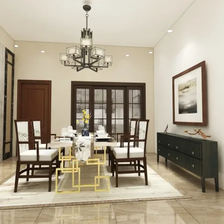 Elegant Dining Room Decor -Storeyboard Design in Bangalore
