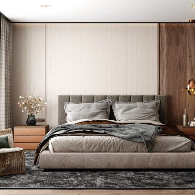 Modern fabulous bedroom decor - Storeyboard Design