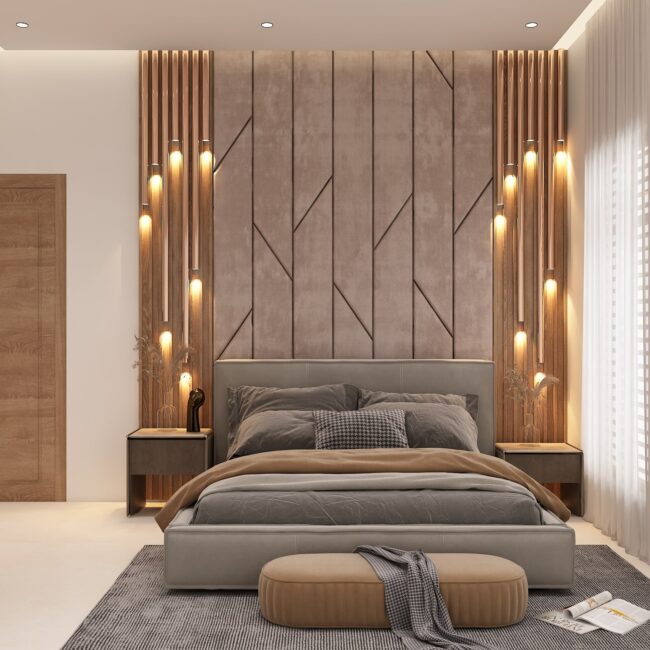 Luxury bedroom craftsmanship in Bangalore - Storeyboard Design