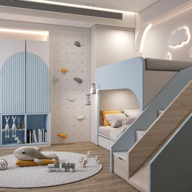 Modern Kids Bedroom Ideas- Storeyboard Design