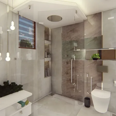 Elegant bathroom interiors - Storeyboard Design