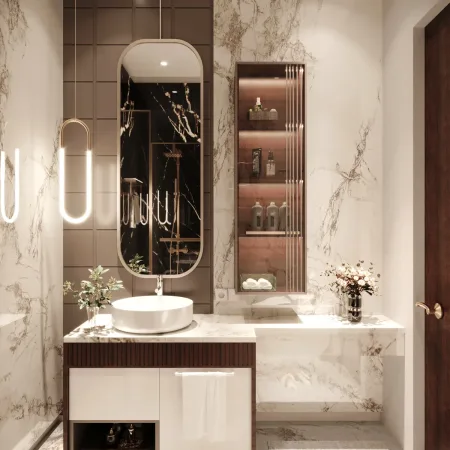 Luxury bathroom designers in Bangalore - Storeyboard Design